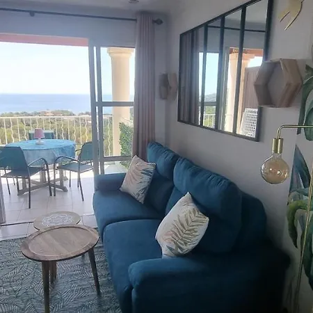 Agay Cap Esterel Le Hameau F2 Clim Plein Sud Dernier Etage Magnifique Vue Mer Saint-Raphaël Exterior foto