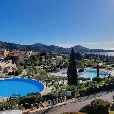 Agay Cap Esterel Le Hameau F2 Clim Plein Sud Dernier Etage Magnifique Vue Mer Saint-Raphaël Exterior foto