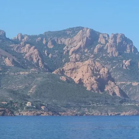Agay Cap Esterel Le Hameau F2 Clim Plein Sud Dernier Etage Magnifique Vue Mer Saint-Raphaël Exterior foto