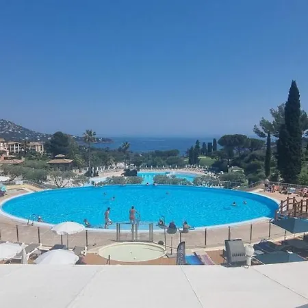 Agay Cap Esterel Le Hameau F2 Clim Plein Sud Dernier Etage Magnifique Vue Mer Saint-Raphaël Exterior foto